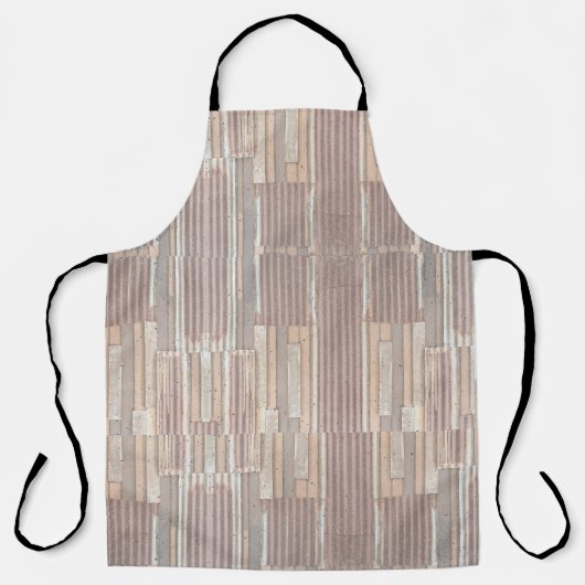 おもしろい金属 エプロン (正面)