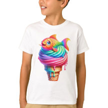 おもしろい釣りデザート釣りアイスクリームコーン