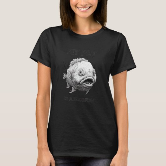 おもしろい釣り人と釣り好きTシャツ Tシャツ (正面)
