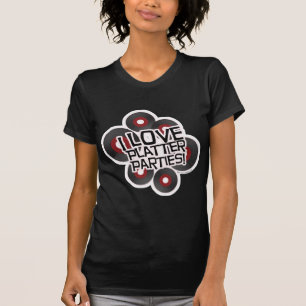 おもしろい間抜けカートゥーンプラッタパーティー音楽モットー Tシャツ