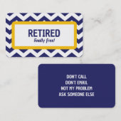 おもしろい除 名刺 (正面/裏面)