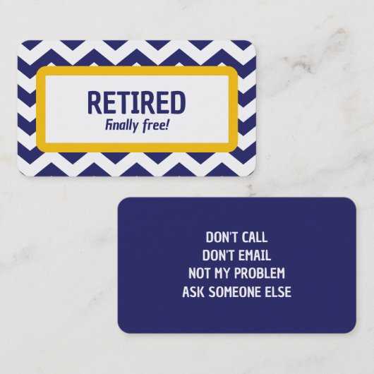 おもしろい除 名刺 (正面/裏面)