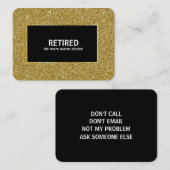 おもしろい除 名刺 (正面/裏面)