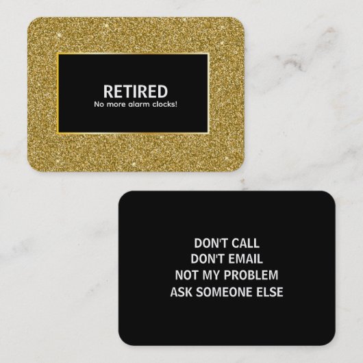 おもしろい除 名刺 (正面/裏面)