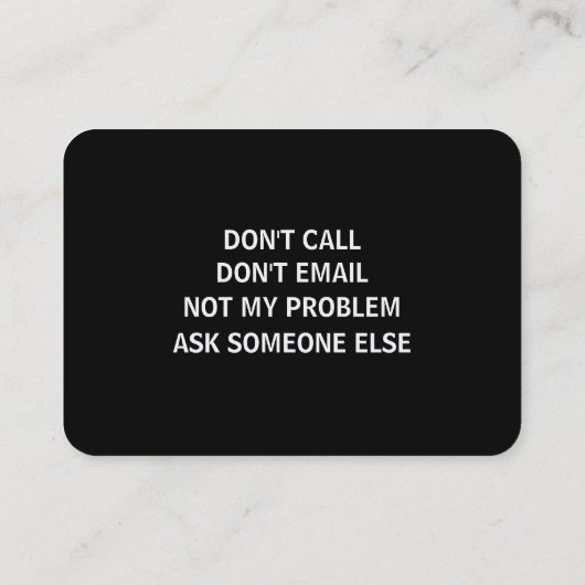 おもしろい除 名刺 (裏面)