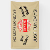 おもしろい除・売却パーティーバナー 横断幕 (縦)