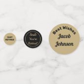 おもしろい除・売却パーティー表紙吹雪 コンフェッティ (正面)