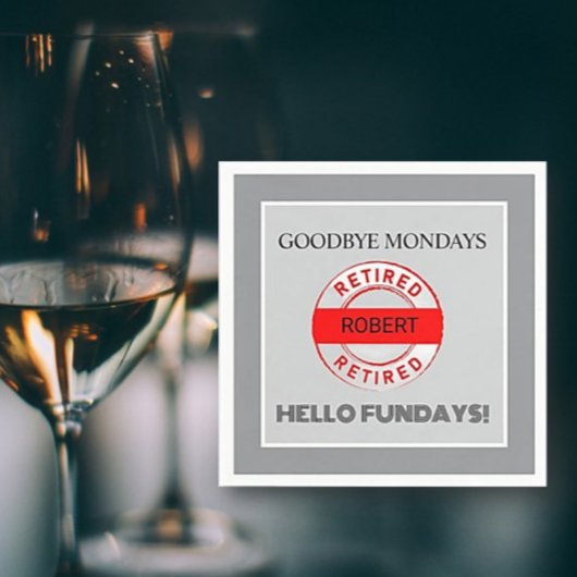 おもしろい除・売却パーティー スタンダードカクテルナプキン