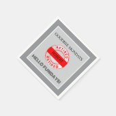 おもしろい除・売却パーティー スタンダードカクテルナプキン (角)