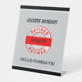 おもしろい除・売却パーティー 台座サイン