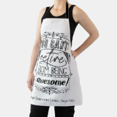 おもしろい除・売却素晴らし引用文 エプロン (インサイチュ)