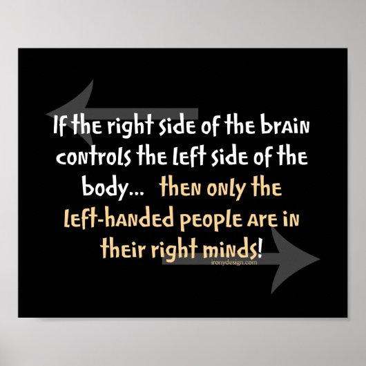 おもしろい離れ人ことわざ ポスター (正面)