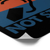 おもしろい難聴者ASL手話ろうI'm Looer No ポスター (角)