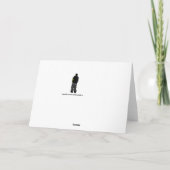 おもしろい雪だるま・ウィンター・カード シーズンカード (裏面)