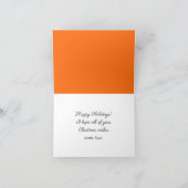 おもしろい雪だるま カード (内部)