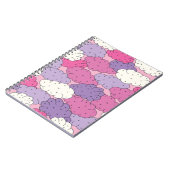 おもしろい雲。ヴィンテージ繰り返し ノートブック (左側)