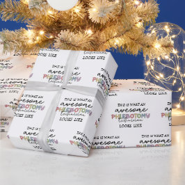 おもしろい静脈切除技素晴らし術PBT ラッピングペーパー