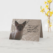 おもしろい非表示カード カード (黄色い花)