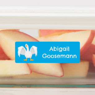 おもしろい面白い家庭向きグースパーソナライズされた ラベル