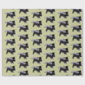 おもしろい頭が切れる卒業 ラッピングペーパー (フラット)