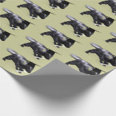 おもしろい頭が切れる卒業 ラッピングペーパー (角)