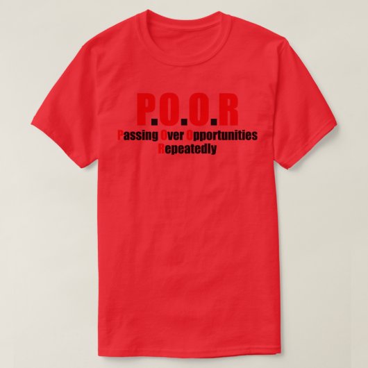 おもしろい頭字語1 Tシャツ (デザイン正面)