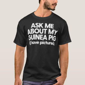 おもしろい頼モルモットについて Tシャツ