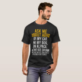 おもしろい頼Adhd自閉症メンタルヘルスについて Tシャツ (正面フル)
