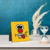 おもしろい顔カスタム板 フォトプラーク (インサイチュ)