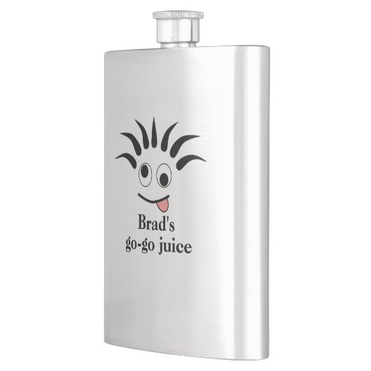 おもしろい顔ゴージュース フラスク (左)