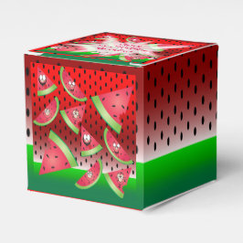 おもしろい顔スイカ誕生日 フェイバーボックス