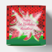 おもしろい顔スイカ誕生日 フェイバーボックス (上部)