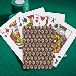 おもしろい顔フォトカスタム トランプ