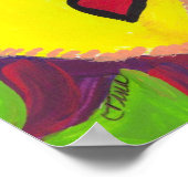 おもしろい顔ポスター ポスター (角)