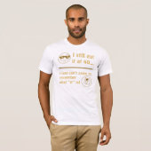 おもしろい顔40歳の誕生日 Tシャツ (正面フル)
