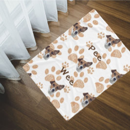 おもしろい顔 |あなたの犬の顔写真と名前 フリースブランケット