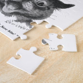 おもしろい顔・オブ・キャット・ルイス・ウェイン ジグソーパズル (側面)