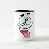 おもしろい顔 マグカップ (中央)