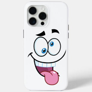 おもしろい顔 iPhone 15 PRO MAXケース