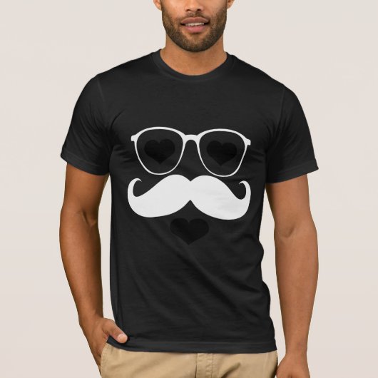おもしろい顔 Tシャツ (正面)