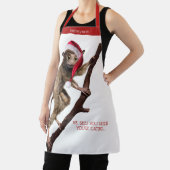 おもしろい風変わりクリスマスの祭典 エプロン (インサイチュ)