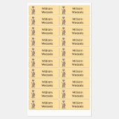 おもしろい風車パーソナライズされた ラベル (シート)