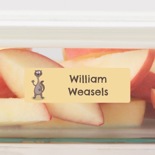 おもしろい風車パーソナライズされた ラベル (貼付)