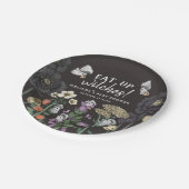 おもしろい食べウィッチのハロウィーン赤ちゃんシャワー ペーパープレート (アングル)