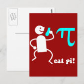 おもしろい食べパイ ポストカード (正面/裏面)