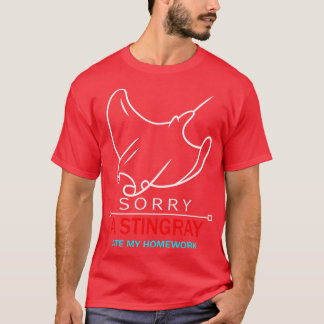 おもしろい食べ宿題 Tシャツ