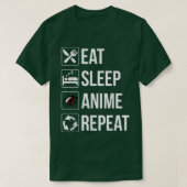 おもしろい食べRepeat T Tシャツ (デザイン正面)