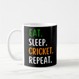 おもしろい食べSleep Cricket Repeat コーヒーマグカップ