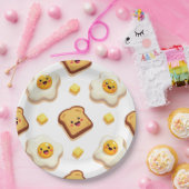 おもしろい食品テーマ紙プレート ペーパープレート (パーティー)