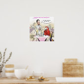 おもしろい食素晴らしポスター ポスター (キッチン)